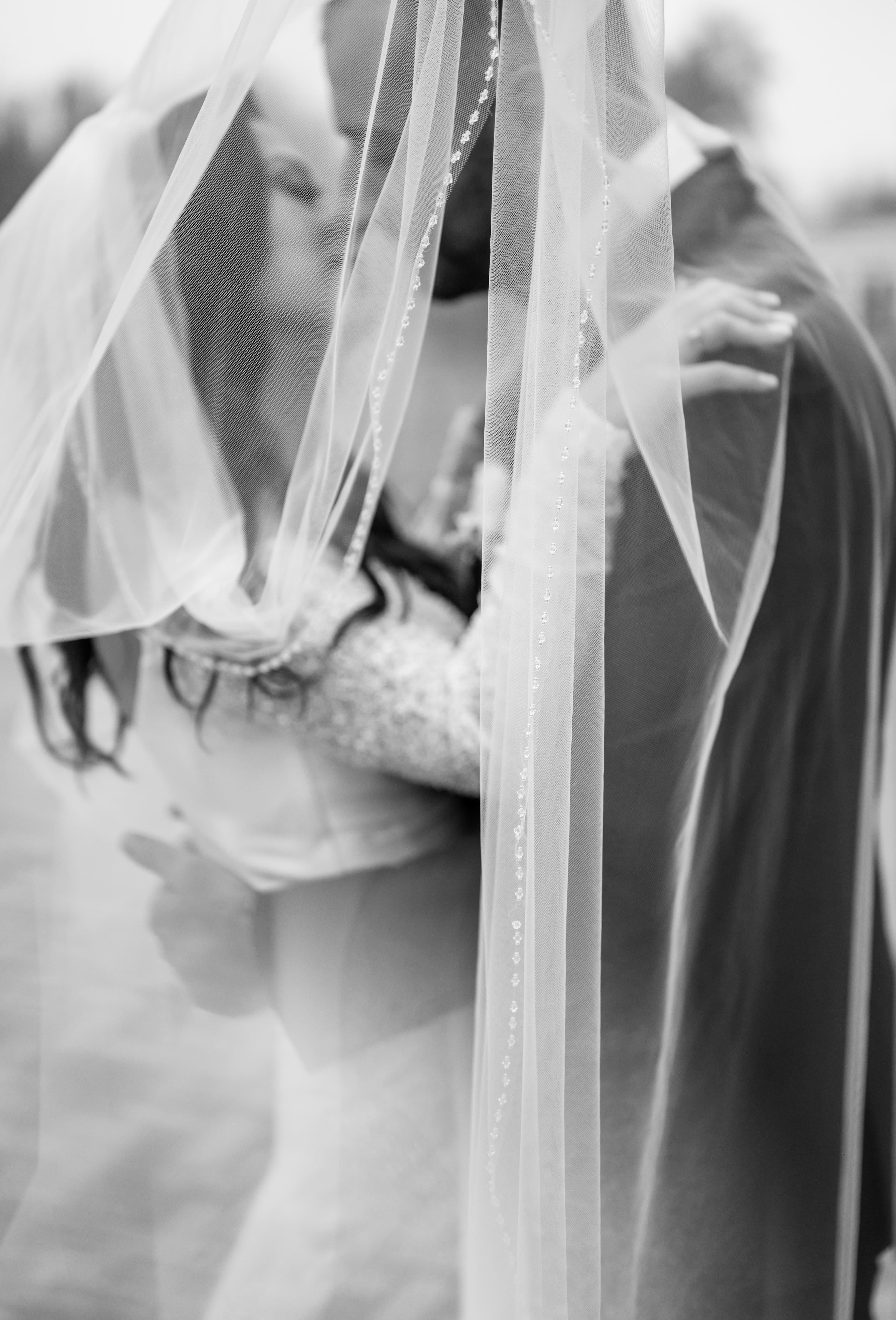 Stille Nähe an einem Hochzeitstag