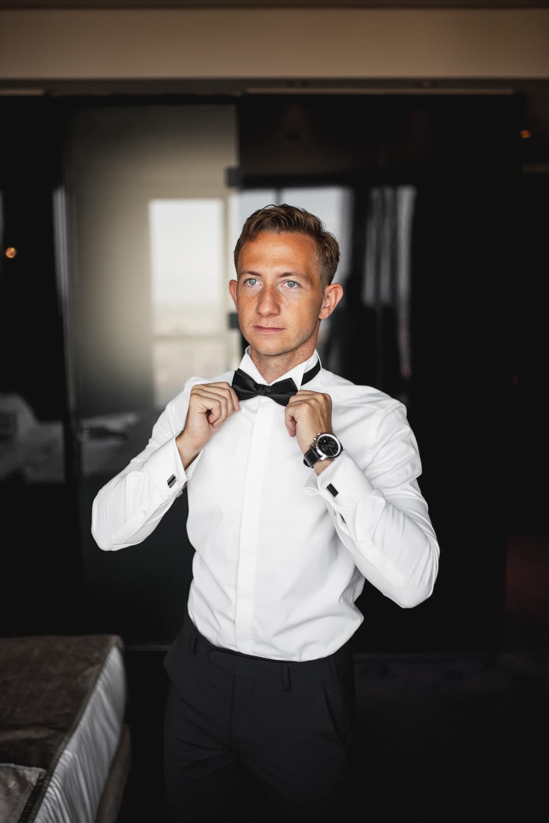 Hochzeitspaar — leiser Moment
